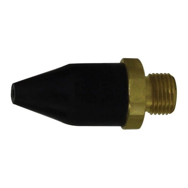 Midland Metal Tipped Nozzle, 1827 Thread, Rubber, Import 320070